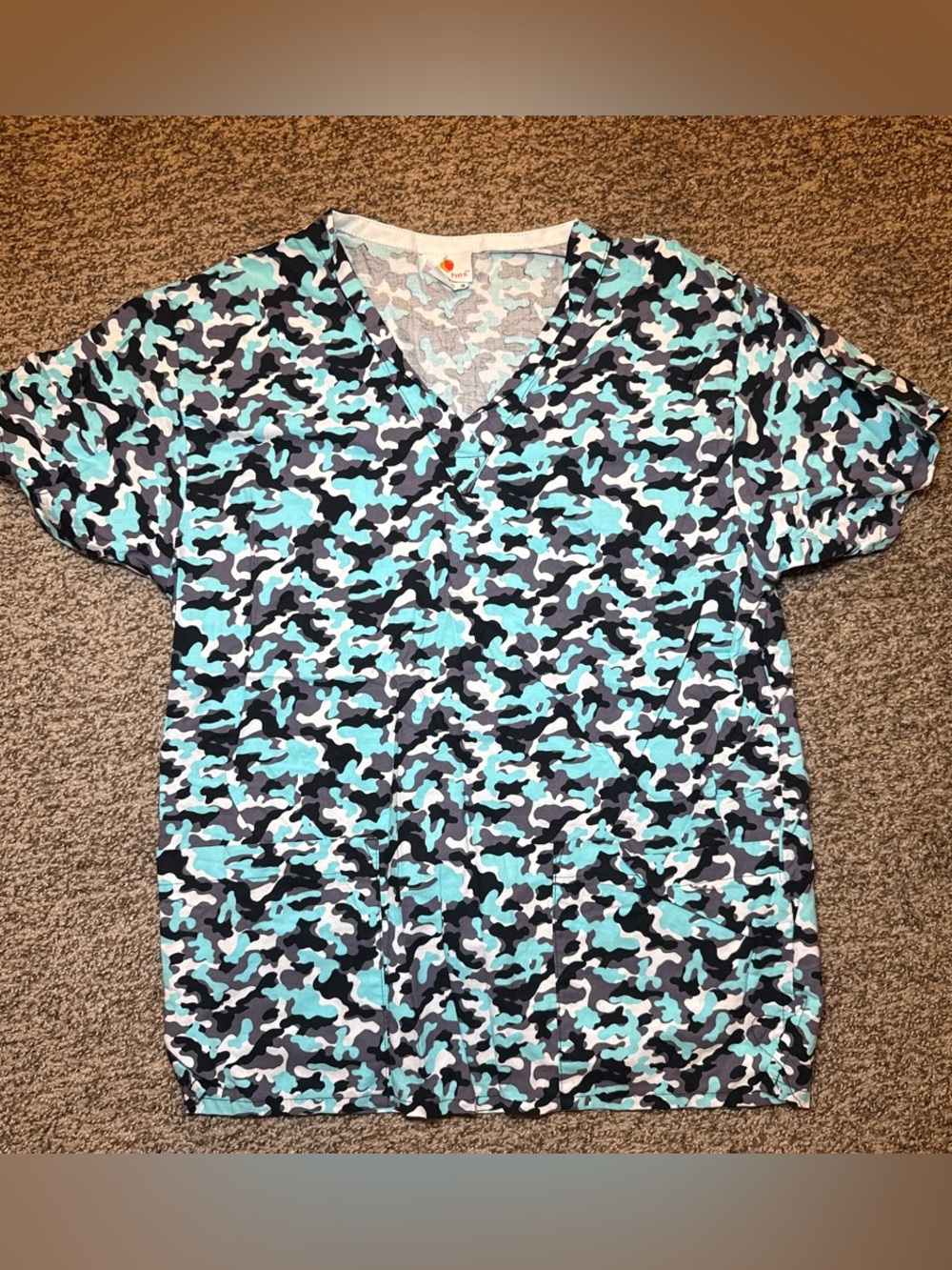 Womans camouflage Scrubs